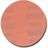 PSA RED ABRASIVE DISCS 6" P400A